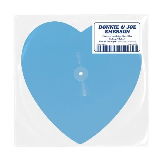 "baby" Heart Shaped Record - Emerson, Donnie & Joe - Música - LIGHT IN THE ATTIC - 0826853454612 - 24 de marzo de 2023