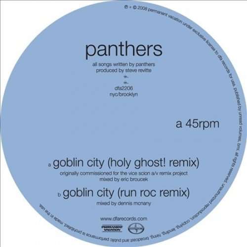 Cover for Panthers · Goblin City (Holy Ghost Remix) (LP) (2008)