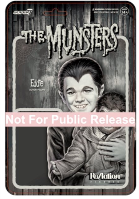 Cover for Munsters · Munsters Reaction Figures Wave 3 - Eddie Munster (Grayscale) (MERCH) (2023)