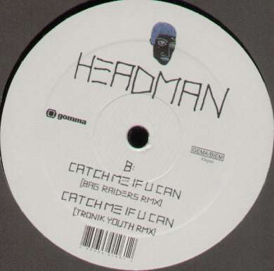 Cover for Headman · Catch Me if You Can (12&quot;) (2008)