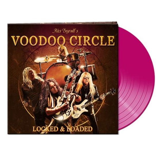 Cover for Voodoo Circle · Locked &amp; Loaded (Violet Vinyl) (LP) [Limited edition] (2021)