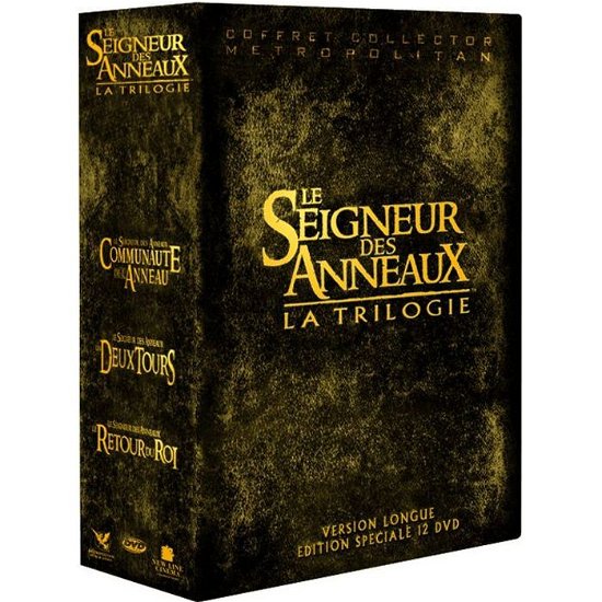 Cover for Le Seigneurs Des Anneaux La Trilogie Version Longue (DVD)