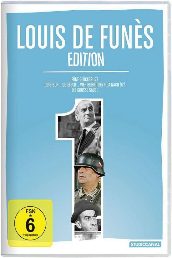Cover for De Funes,louis,dubois,marie · Louis De Funes Edition 1 (DVD) (2021)