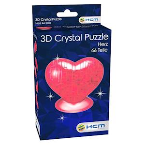 Cover for Hcm Kinzel · 59161 - Crystal Herz - 3d Jigsaw Puzzle - Rot - 46 Teile (MERCH) (2018)