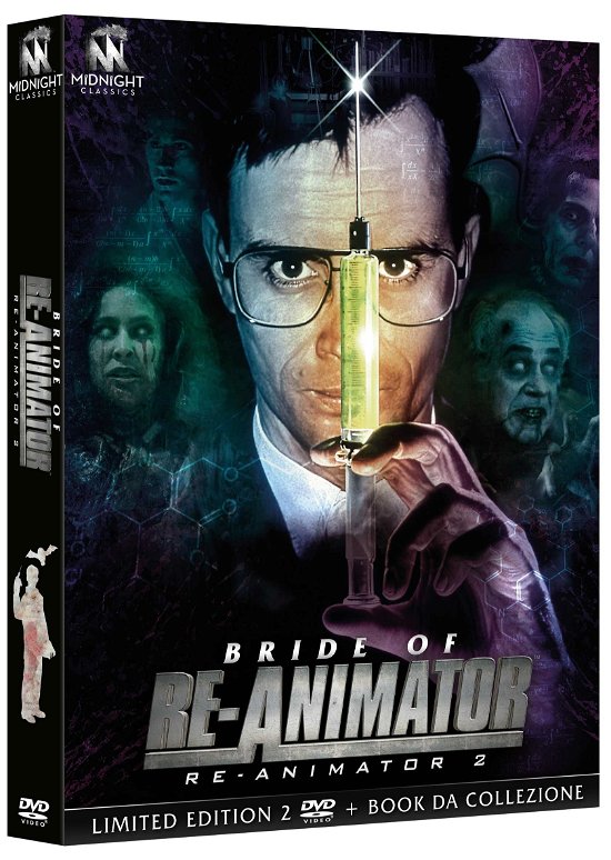Cover for Bruce Abbott,jeffrey Combs,michael Strasser · Bride of Re-Animator - Re-Animator 2 - Lim.Edit.( (DVD) (2024)