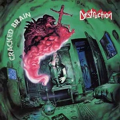Cover for Destruction · Cracked Brain (Mixed Splatter Vinyl) (LP) (2023)