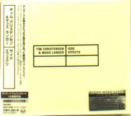 Cover for Tim Christensen · Side Effects (&amp; Mads Langer) (CD) [Japan Import edition] (2016)