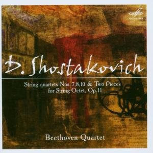 Cover for Dmitri Shostakovich · String Quartets No. 7, 8, 10/ (CD) (2013)