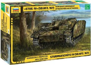 Cover for Zvezda · 1/35 German Stug Wwii Sturmgeschutz Iv (4/23) * (Legetøj)