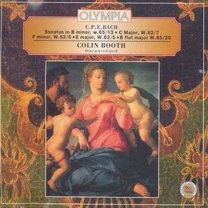 Cover for Colin Booth · Harpsichord Sonatas (CD)