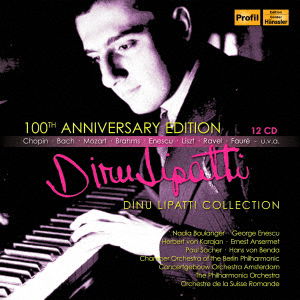 Cover for Dinu Lipatti (CD) [Japan Import edition] (2017)