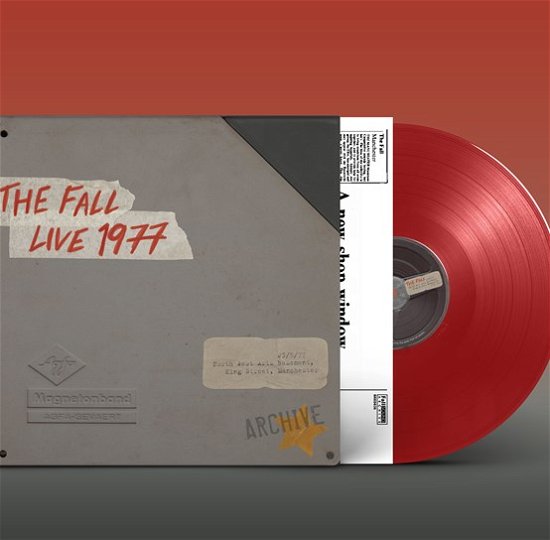 Cover for The Fall · LIVE 1977 (Blood Red Vinyl 12&quot; LP) (LP) [RSD 2023 edition] (2023)