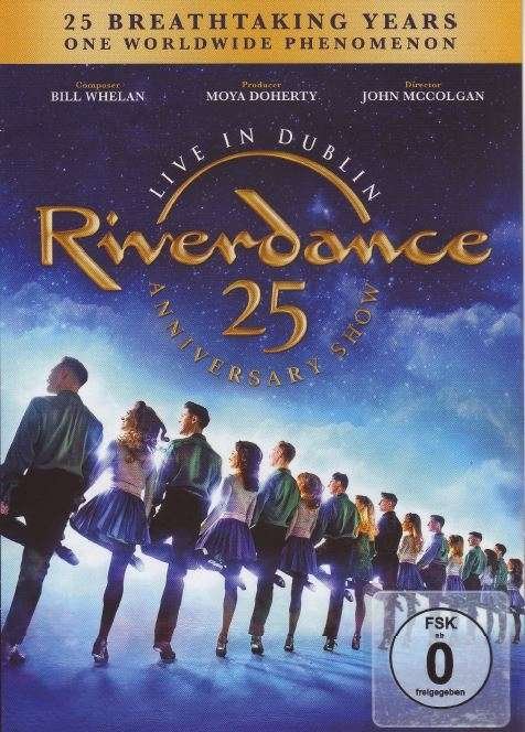 Cover for Riverdance · Riverdance - The 25th Anniversary Show: Live From Dublin (DVD) (2020)