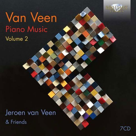 Van Veen: Piano WORKS - Jerome Van Veen / Flute Octet - Musique - BRILLIANT CLASSICS - 5028421955612 - 22 juin 2018