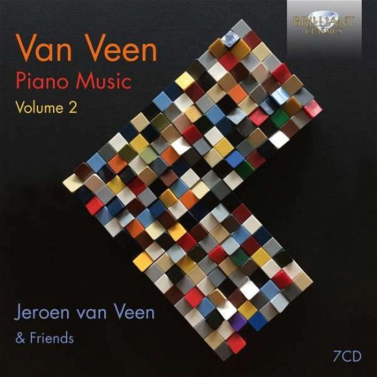 Cover for Jerome Van Veen / Flute Octet · Van Veen: Piano WORKS (CD) (2018)