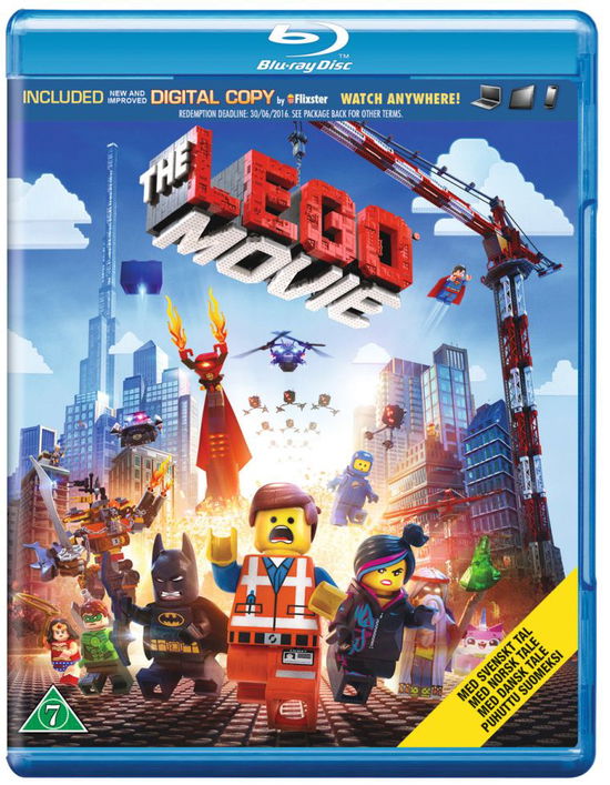 The LEGO Movie -  - Elokuva - Warner Bros. - 5051895255612 - maanantai 23. kesäkuuta 2014