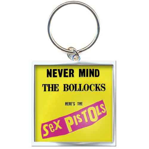 The Sex Pistols Keychain: Never mind the Bollocks (Photo-print) - Sex Pistols - The - Merchandise - Live Nation - 182476 - 5055295310612 - 22. oktober 2014