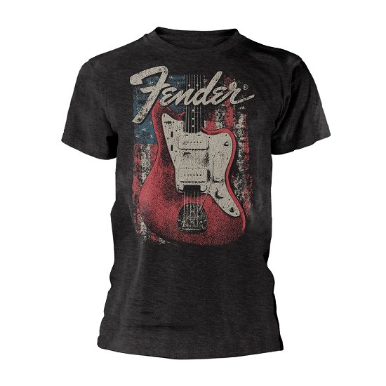 Fender · Distressed Guitar (Jazzmaster) (T-shirt) [size M] [Grey edition] (2018)