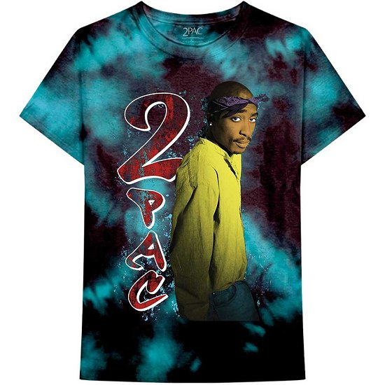 Tupac Unisex T-Shirt: Vintage Tupac (Wash Collection) - Tupac - Merchandise -  - 5056561012612 - 