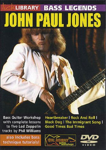 Lick Library Bass Legends John Paul Jone - John Paul Jones - Movies - MUSIC SALES - 5060088820612 - September 15, 2005