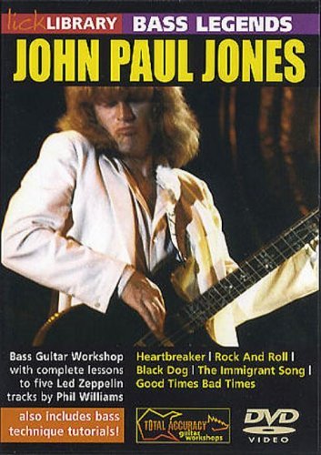 Cover for John Paul Jones · Lick Library Bass Legends John Paul Jone (DVD) (2005)