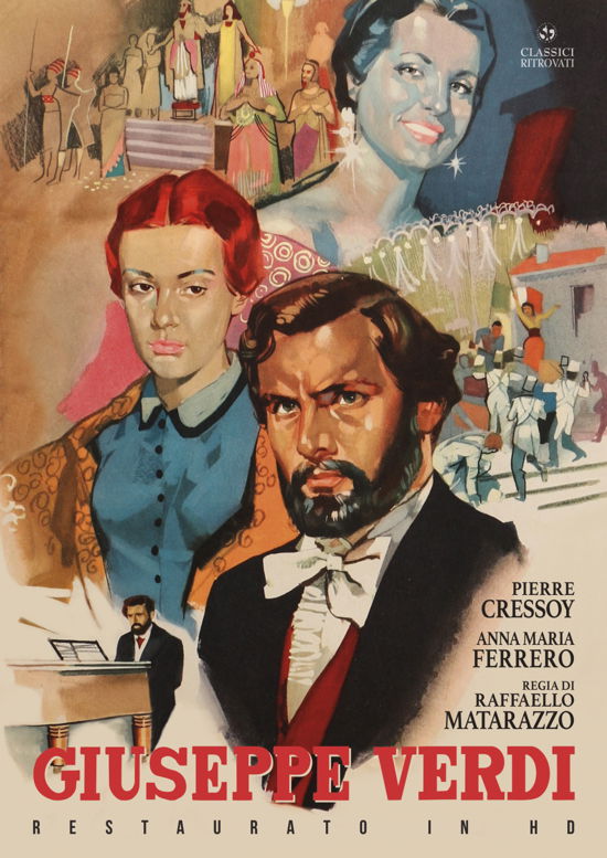 Gianni Agus Emilio Cigoli Pierre Cressoy Mario Del · Giuseppe Verdi (Restaurato In Hd) (DVD) (2022)