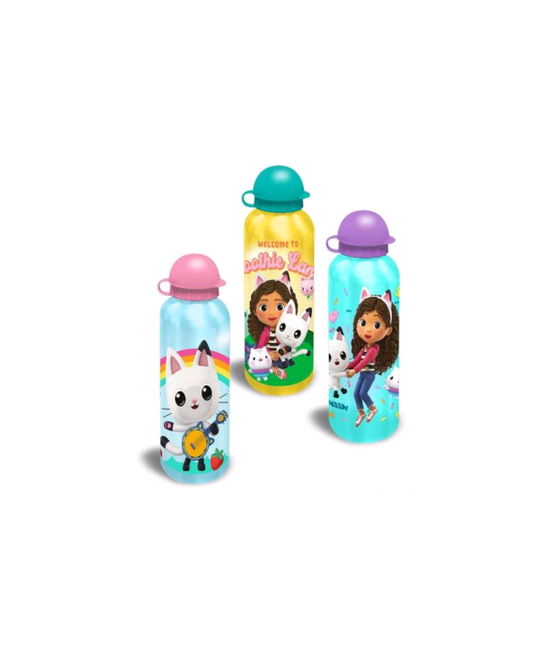 Cover for Stor · Water Bottle Ass. (500 Ml) - Gabbys Dollhouse (033708717-cdu) (Leksaker)