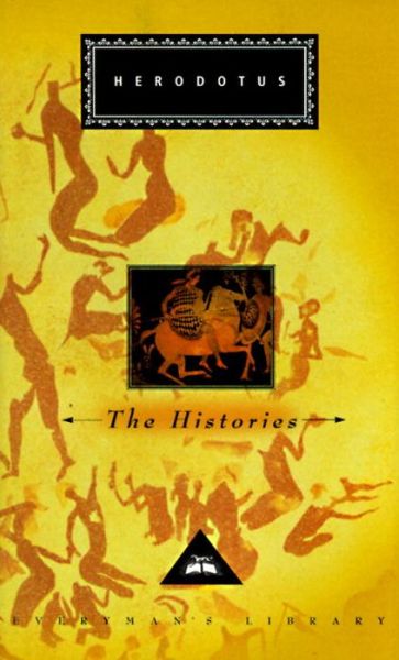 Cover for Herodotus · The Histories (Everyman's Library) (Hardcover Book) (1997)