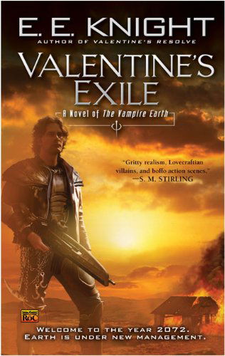 Cover for E.e. Knight · Valentine's Exile (Vampire Earth, Book 5) (Paperback Book) (2007)