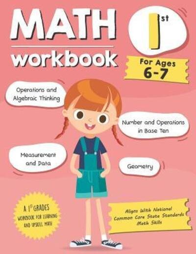 Cover for TueBaah · Math Workbook Grade 1 A 1st Grade Math Workbook For Learning Aligns With National Common Core Math Skills (Paperback Bog) (2019)