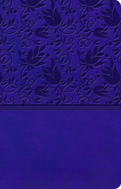 Cover for Holman Bible Publishers · KJV Ultrathin Reference Bible, Purple LeatherTouch, Indexed (Leather Book) (2020)