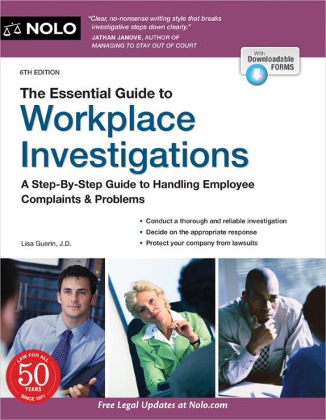 Cover for Lisa Guerin · The Essential Guide to Workplace Investigations (Paperback Bog) (2022)