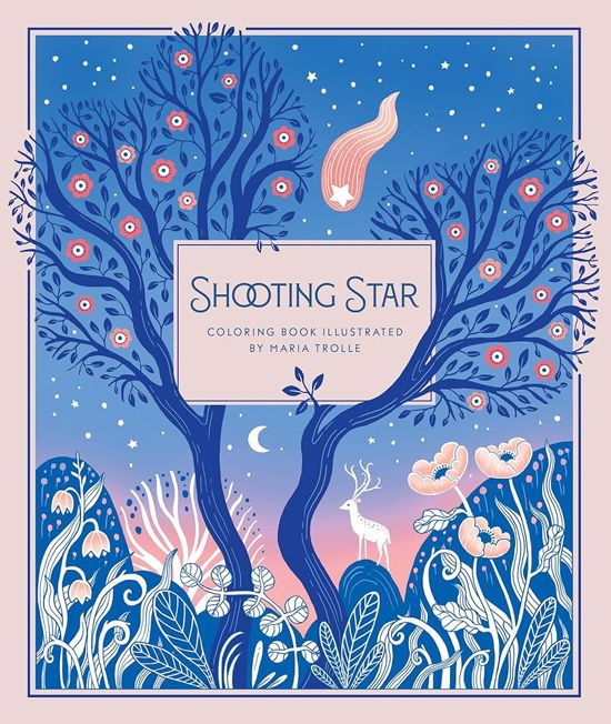 Cover for Maria Trolle · Shooting Star: Coloring Book (Hardcover Book) (2024)