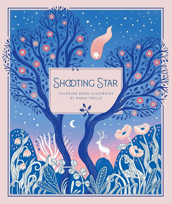 Cover for Maria Trolle · Shooting Star: Coloring Book (Innbunden bok) (2024)
