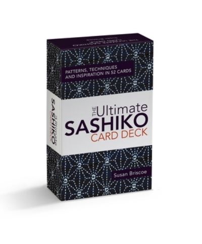 Cover for Briscoe, Susan (Author) · The Ultimate Sashiko Card Deck: Patterns, Techniques and Inspiration in 52 Cards (Lernkarteikarten) (2023)