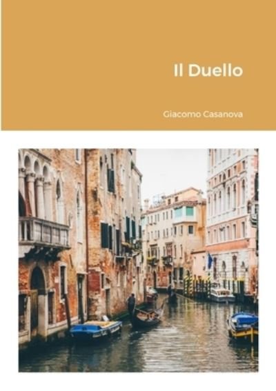 Cover for Giacomo Casanova · Duello (Book) (2023)