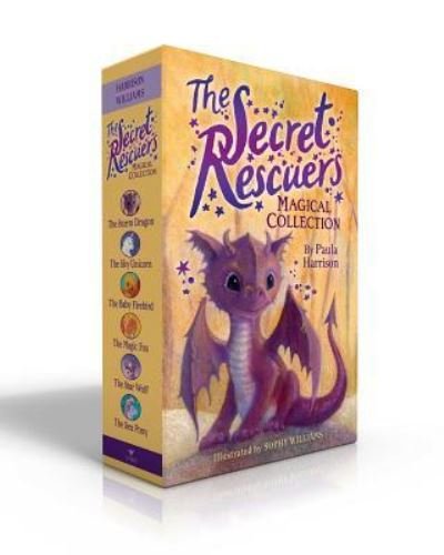 Cover for Paula Harrison · The Secret Rescuers Magical Collection: The Storm Dragon; The Sky Unicorn; The Baby Firebird; The Magic Fox; The Star Wolf; The Sea Pony (Pocketbok) (2018)