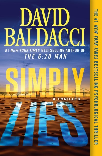 Cover for David Baldacci · Simply Lies: A Psychological Thriller (Paperback Book) (2024)
