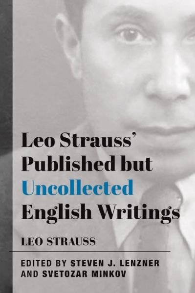 Cover for Leo Strauss · Leo Strauss` Published but Uncollected English Writings (Paperback Book) (2024)