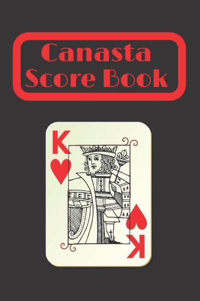 Cover for Ob · Canasta Score book (Paperback Bog) (2019)