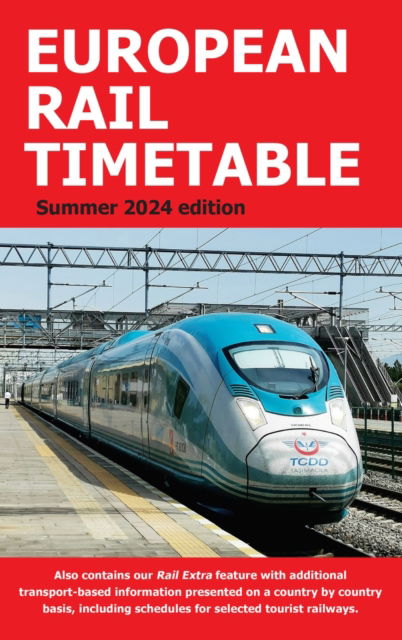 Cover for European Rail Timetable Summer 2024 (Paperback Book) (2024)