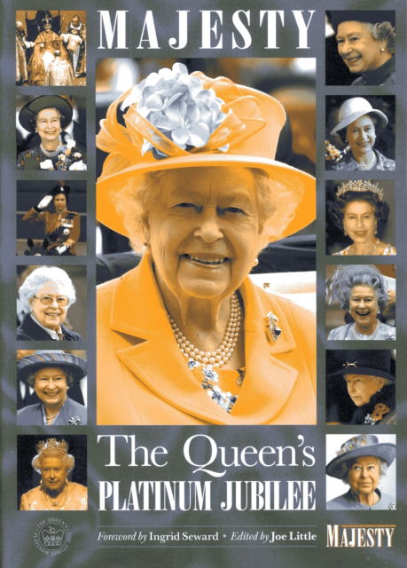 Cover for Majesty The Queens Platinum Jubilee (Paperback Book) (2024)