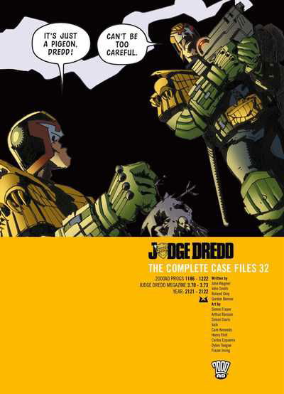 Judge Dredd: The Complete Case Files 32 - Judge Dredd: The Complete Case Files - John Wagner - Books - Rebellion Publishing Ltd. - 9781781086612 - November 29, 2018