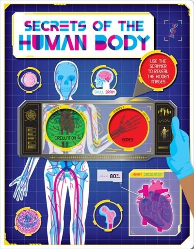Cover for Autumn Publishing · Secrets of the Human Body - Includes Magic Coloured Lens (Innbunden bok) (2023)