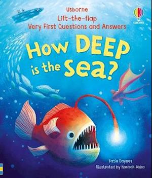 Cover for Katie Daynes · Very First Questions and Answers: How deep is the sea? - Very First Questions and Answers (Board book) (2026)