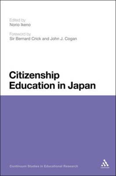 Cover for Norio Ikeno · Citizenship Education in Japan (Hardcover Book) (2011)