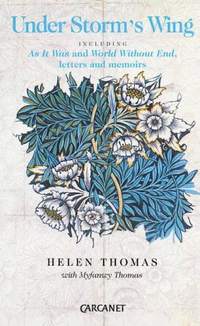 Under Storm's Wing - Helen Thomas - Bøger - Carcanet Press Ltd - 9781857543612 - 1. februar 1998