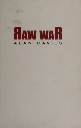 Cover for Alan Davies · Raw war (Bok) (2012)