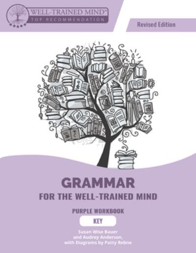 Cover for Anderson, Audrey (Well-Trained Mind Press) · Grammar for the Well-Trained Mind Purple Key, Revised Edition - Grammar for the Well-Trained Mind (Paperback Book) (2024)