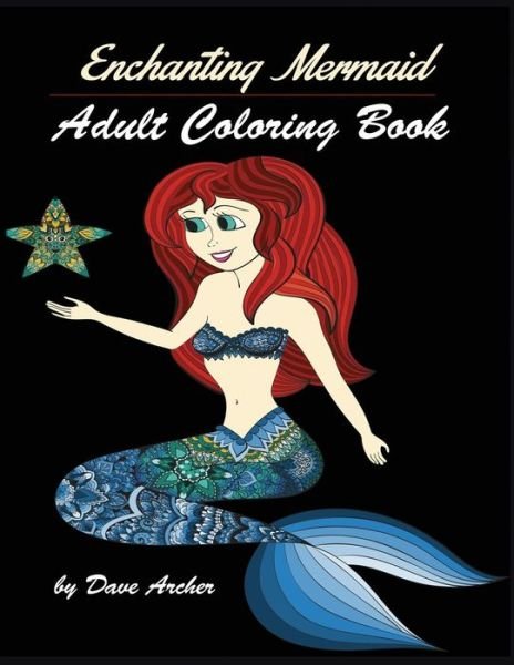 Cover for Mainland Publisher · Enchanting Mermaids: Adult Coloring Book Designs (Paperback Book) (2019)